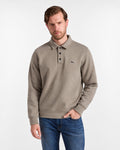 Felpa Harmont & Blaine uomo colletto polo garzata