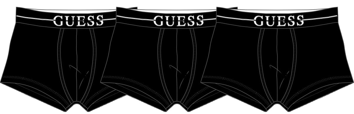 Tris boxer Joe aderenti uomo Guess cotone