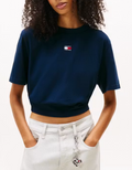 T-shirt Donna Tommy Jeans Logo Cotone Organico PE26