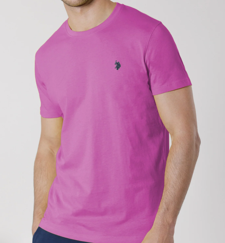 T-shirt uomo U.S. Polo Assn. cotone jersey girocollo