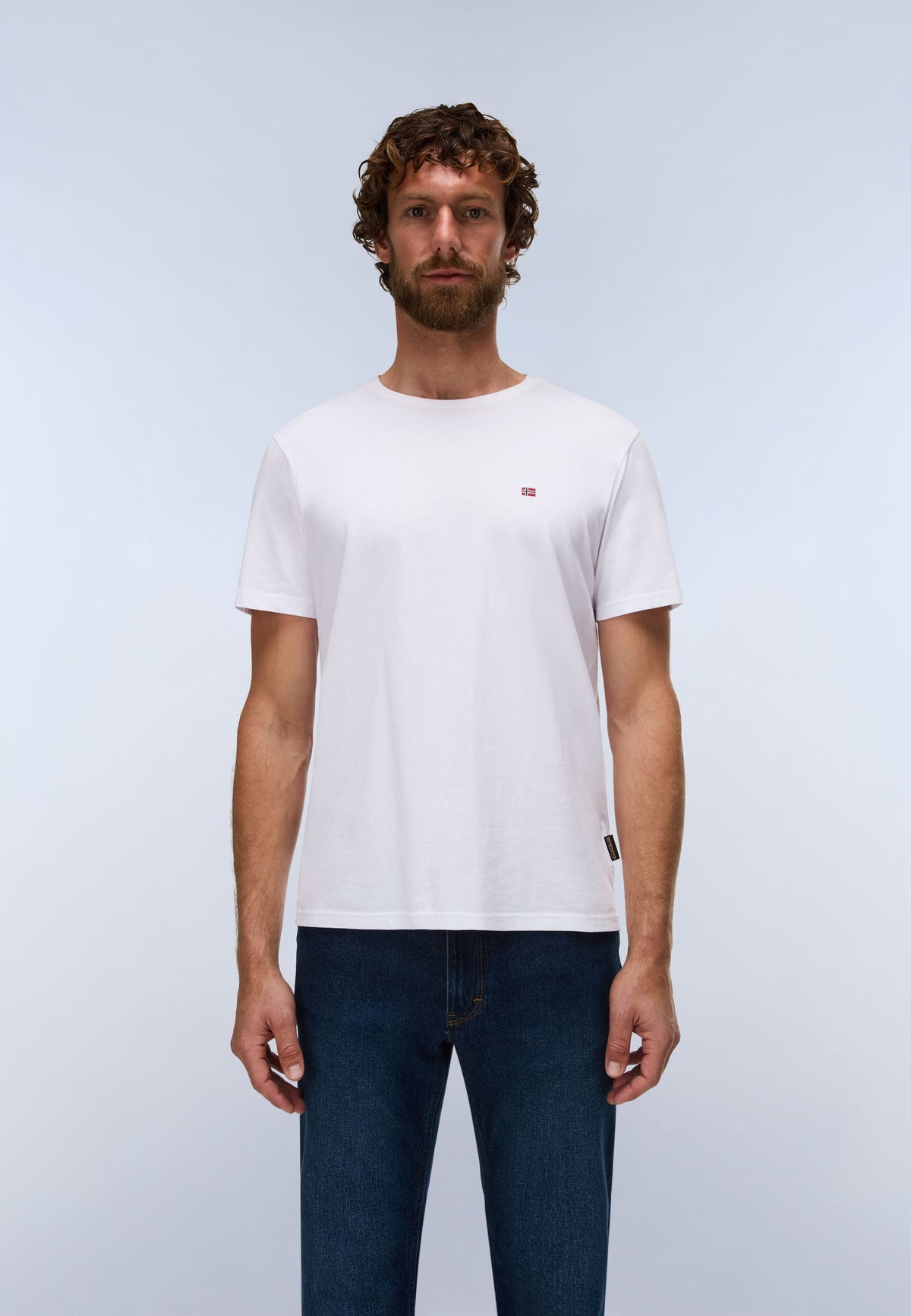 T-shirt uomo Napapijri Salis cotone manica corta
