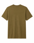 T-shirt Calvin Klein uomo logo centrale cotone girocollo manica corta capers