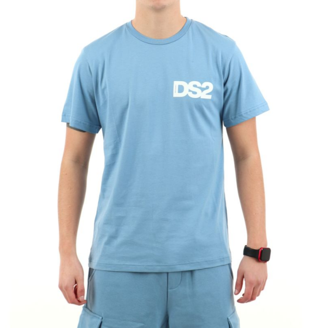 T-shirt DS2 uomo cotone regular fit PE 2026
