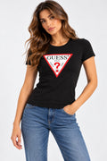 T-shirt Guess donna girocollo manica corta cotone original