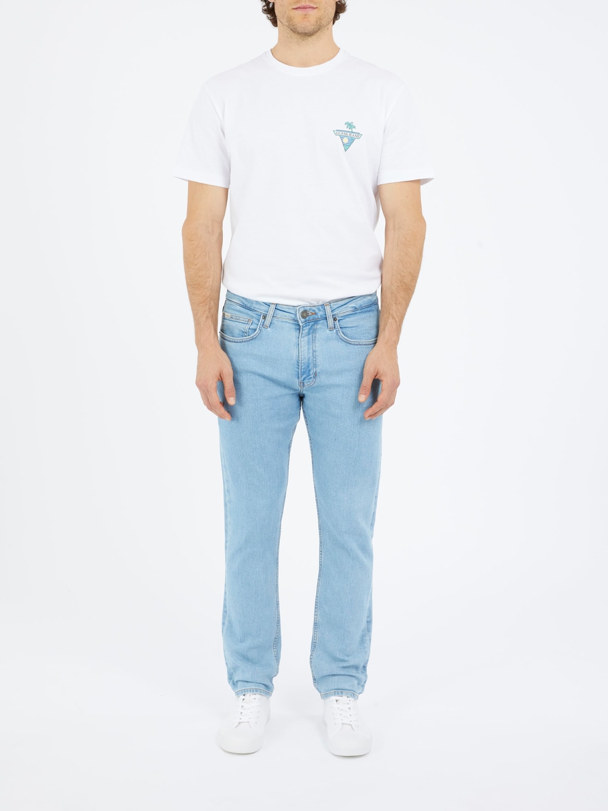 Jeans slim Guess Jeans uomo denim