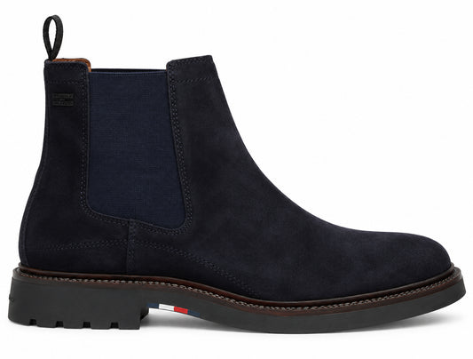 Stivaletti Tommy Hilfiger uomo camoscio stringati
