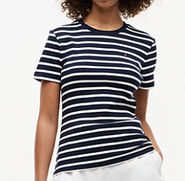 T-shirt Tommy Hilfiger Donna Slim Cody Cotone Slim Fit