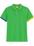 Polo uomo U.S. Polo Assn. piqué cotone manica corta