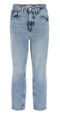 Jeans Guess donna Mom denim cotone
