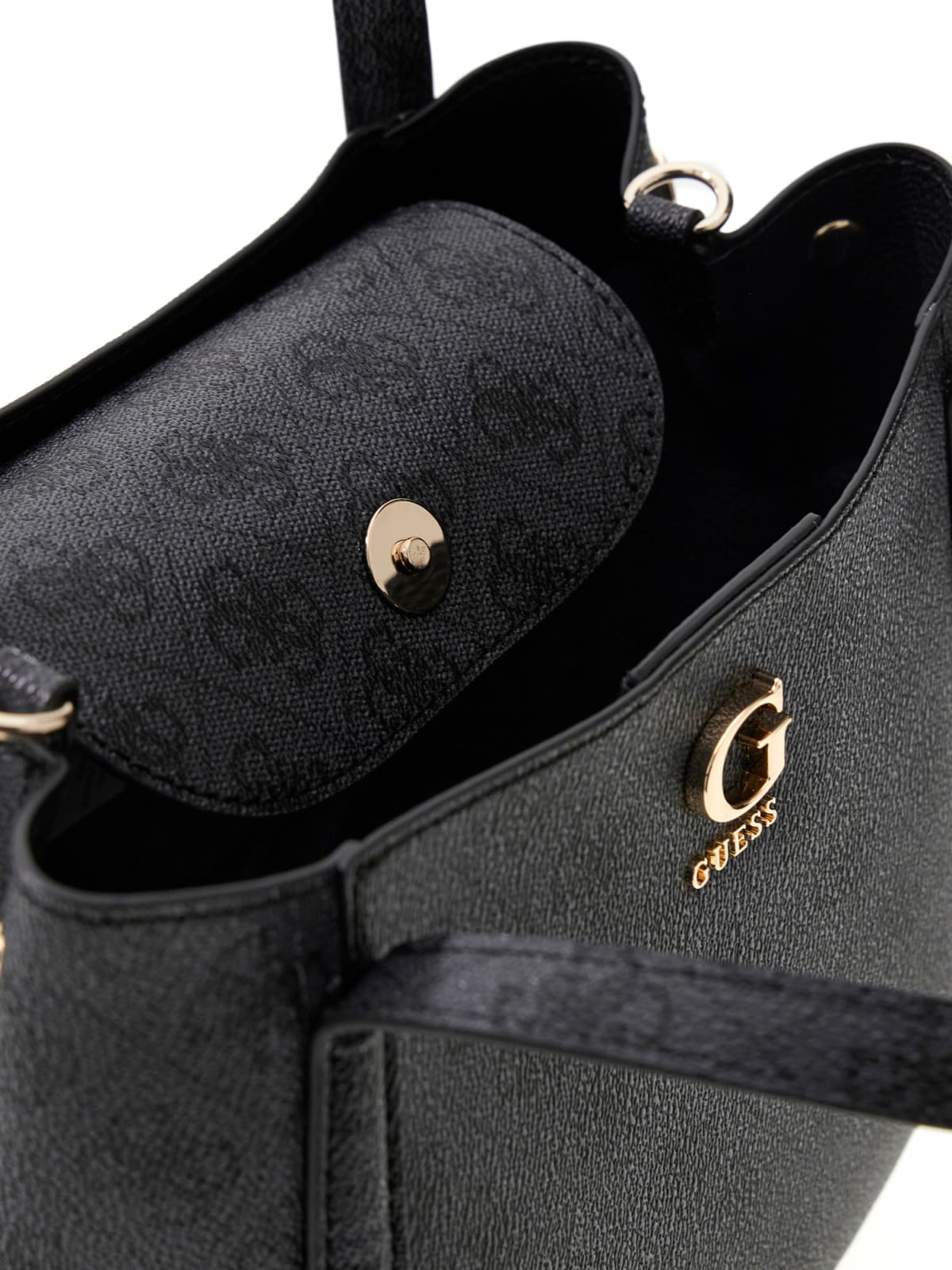 Borsa Coleen satchel piccola logo donna Guess
