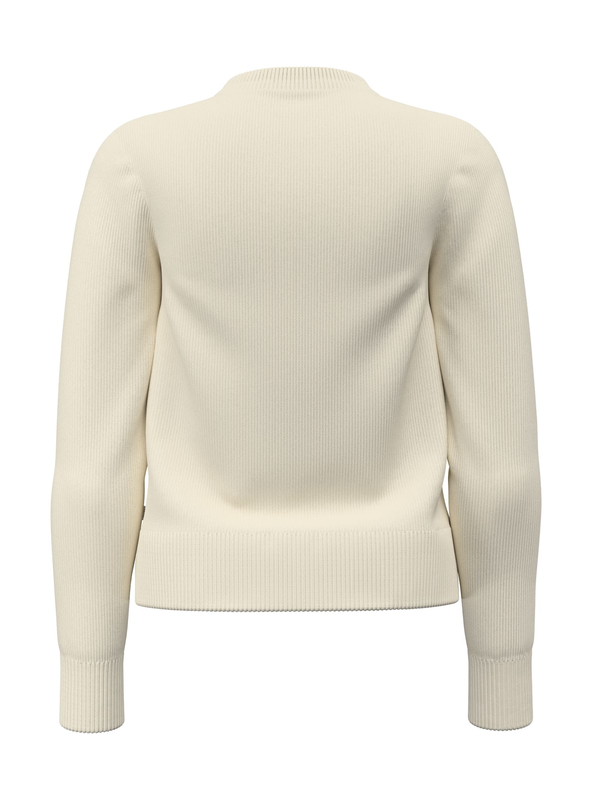 Maglione girocollo Guess Jeans donna ricamo logo