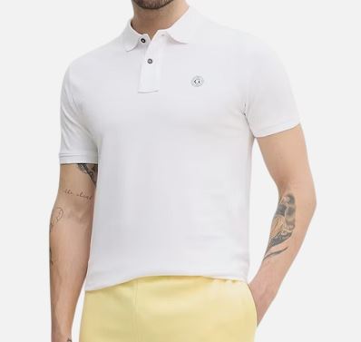 Polo Guess uomo cotone piquet manica corta