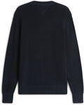 Maglione Tommy Jeans uomo cotone regular badge