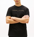 T-shirt Tommy Jeans uomo Regular Linear Logo PE 2026