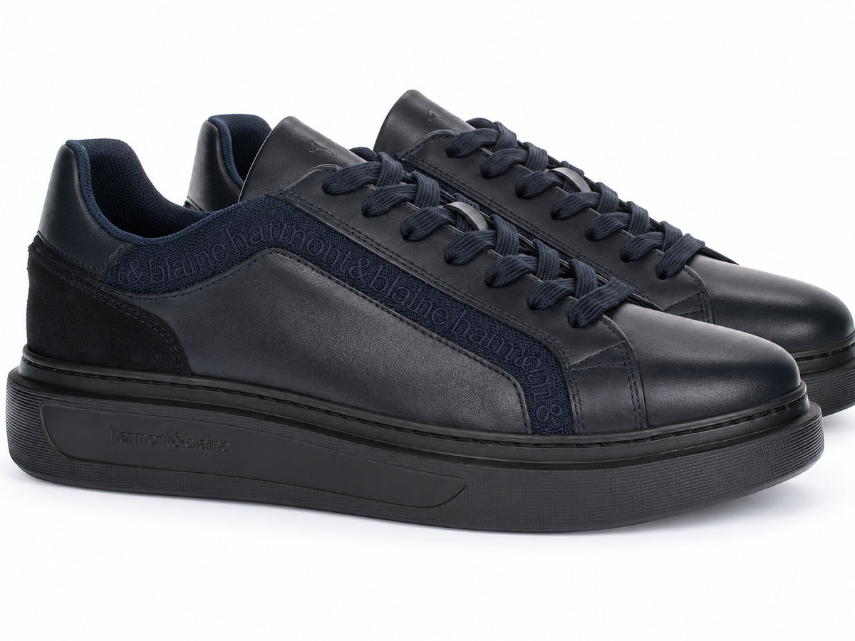 Sneakers vitello Harmont & Blaine uomo suola gomma