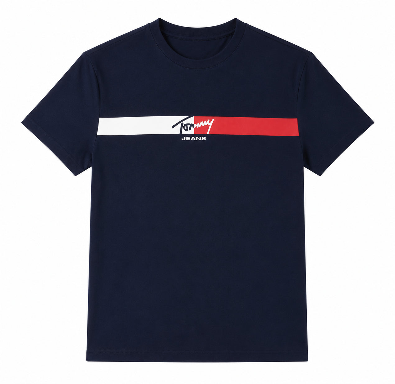 T-shirt Tommy Jeans uomo Regular Signature PE 2026