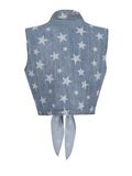 Giubbino denim Guess Jeans donna cotone