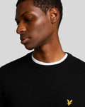Maglia girocollo cotone merino Lyle & Scott uomo