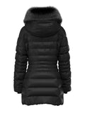 Piumino donna Guess Jolanda stretch similpelle