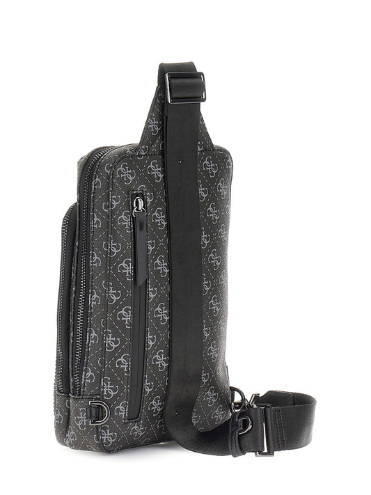 Borsa Guess uomo Milano crossover tracolla 4G