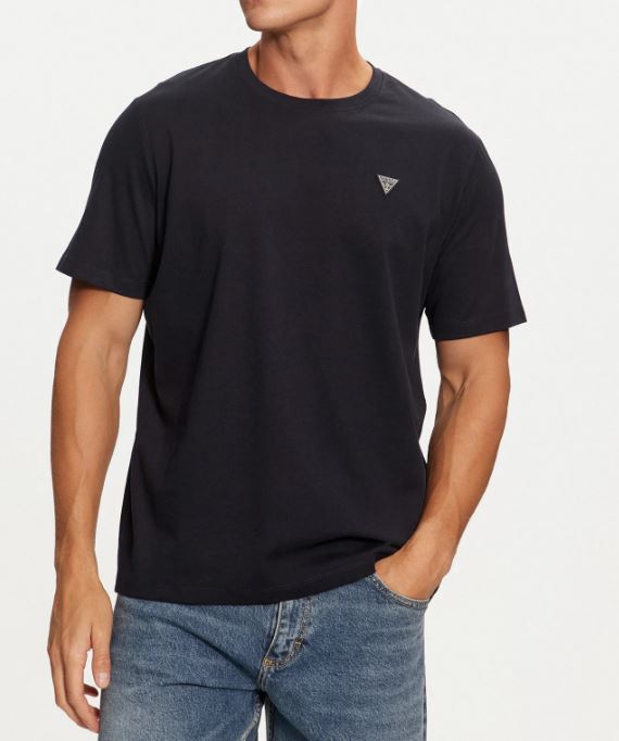 T-shirt uomo Guess cotone organico logo