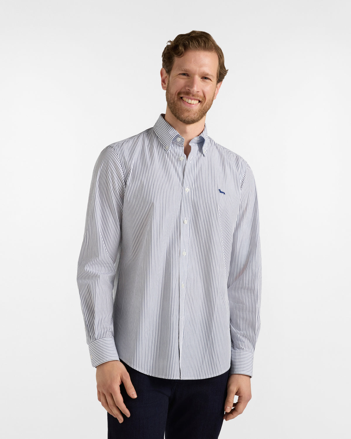 Camicia Harmont & Blaine uomo popeline rigata