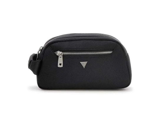Pochette Guess uomo Berna Small poliestere nera