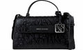 Borsa donna Armani Exchange poliestere logo allover