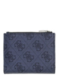 Portafoglio Milano Guess uomo bifold zip vera pelle