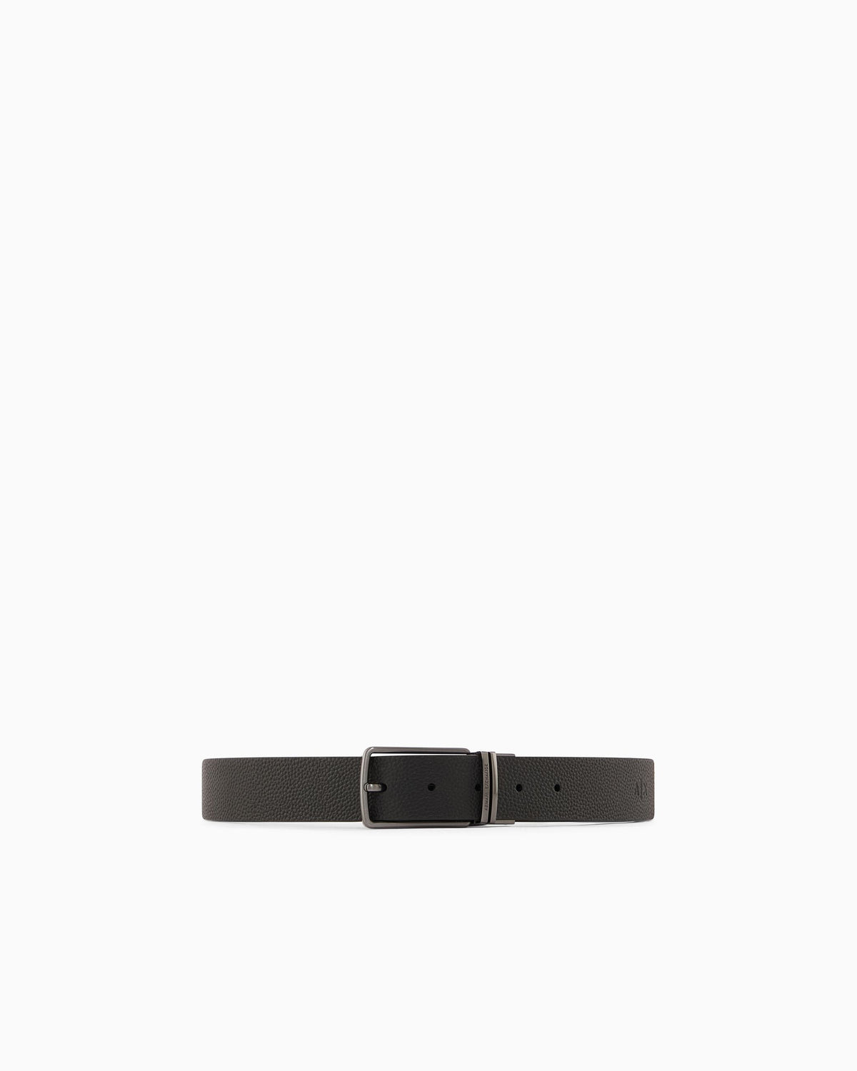 Cintura Armani Exchange A|X uomo pelle logo multicolor