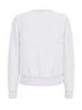 Felpa Guess Jeans donna regular logo cotone