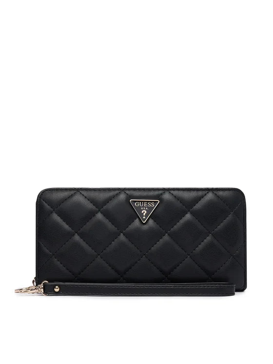 Portafoglio donna Guess Juliet zip-around similpelle