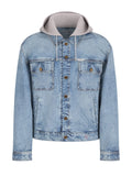 Giubbotto Guess Jeans uomo denim trucker cropped