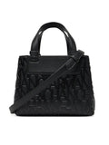 Borsa shopper piccola A|X Armani Exchange donna tessuto