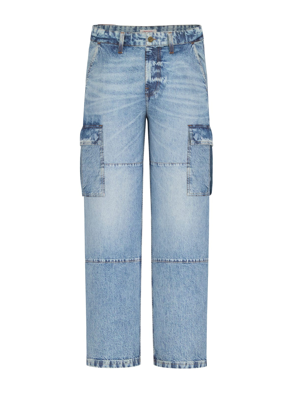 Jeans cargo Guess Jeans uomo denim regular fit