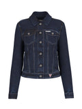Giubbotto Guess Jeans donna denim trucker slim