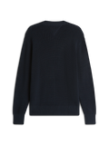 Maglione Tommy Jeans uomo cotone regular badge