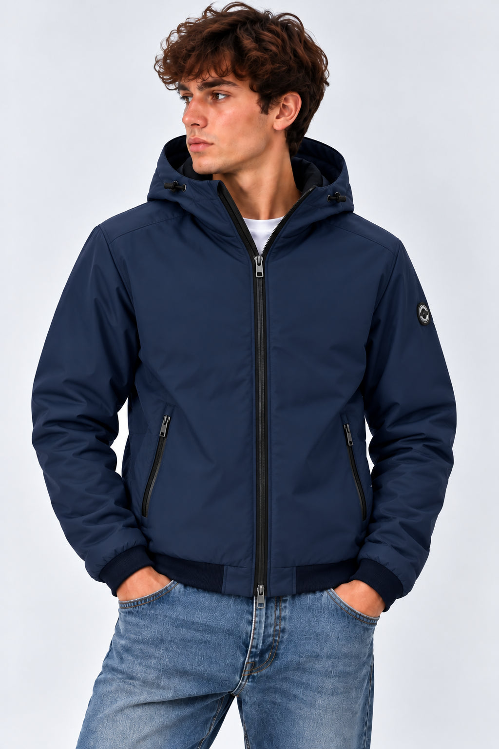 Bomber MARKUP uomo cappuccio reversibile AI 2026