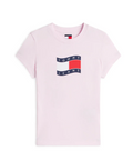 T-shirt Tommy Jeans donna slim logo bandiera PE26