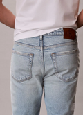 Jeans uomo CKJ Slim Taper denim stretch marbled