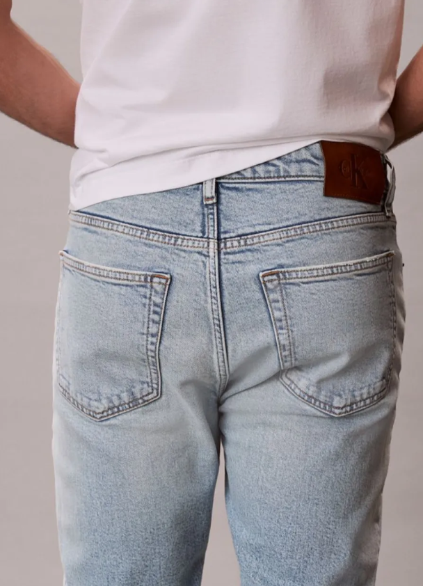 Jeans uomo CKJ Slim Taper denim stretch marbled