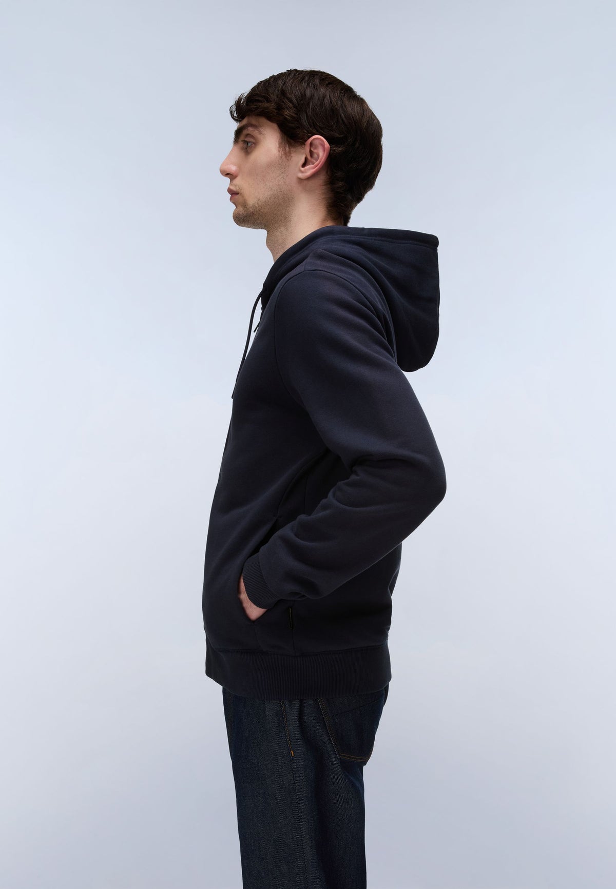 Felpa zip cappuccio uomo Napapijri Balis cotone