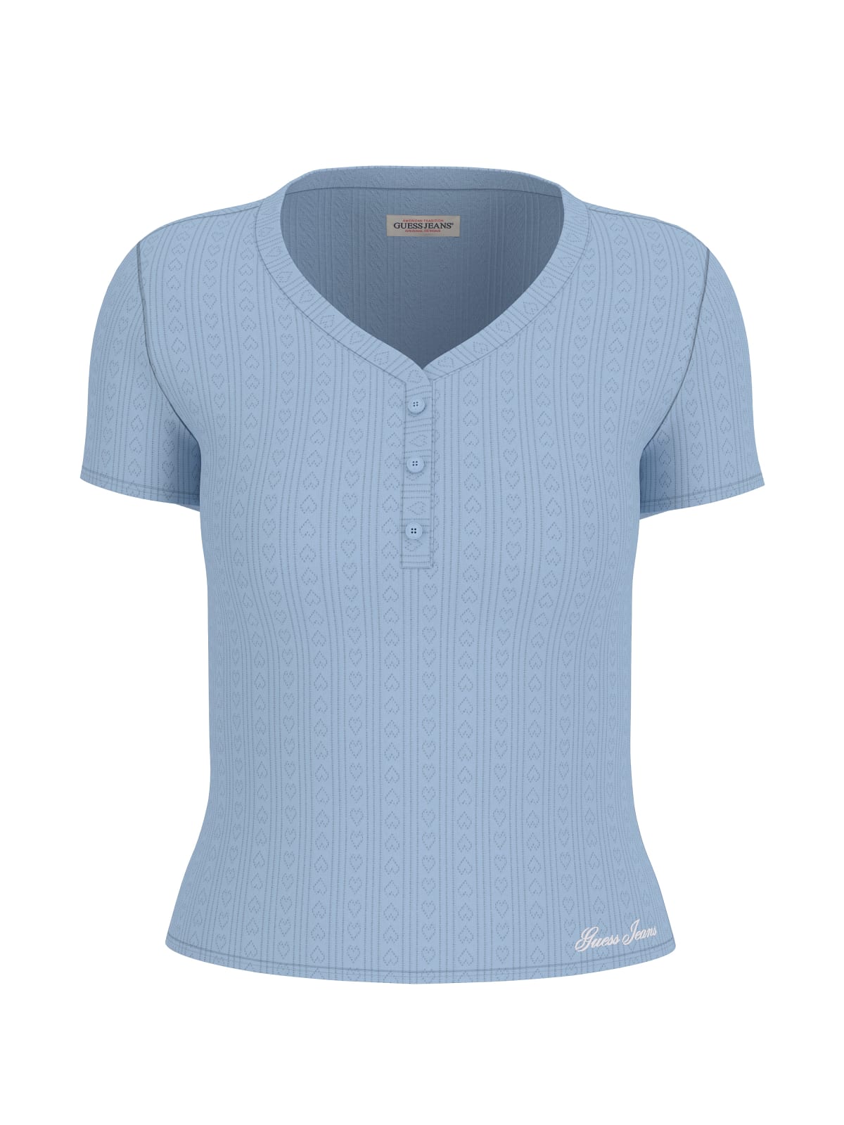 Camicia Guess Jeans donna Henley viscosa