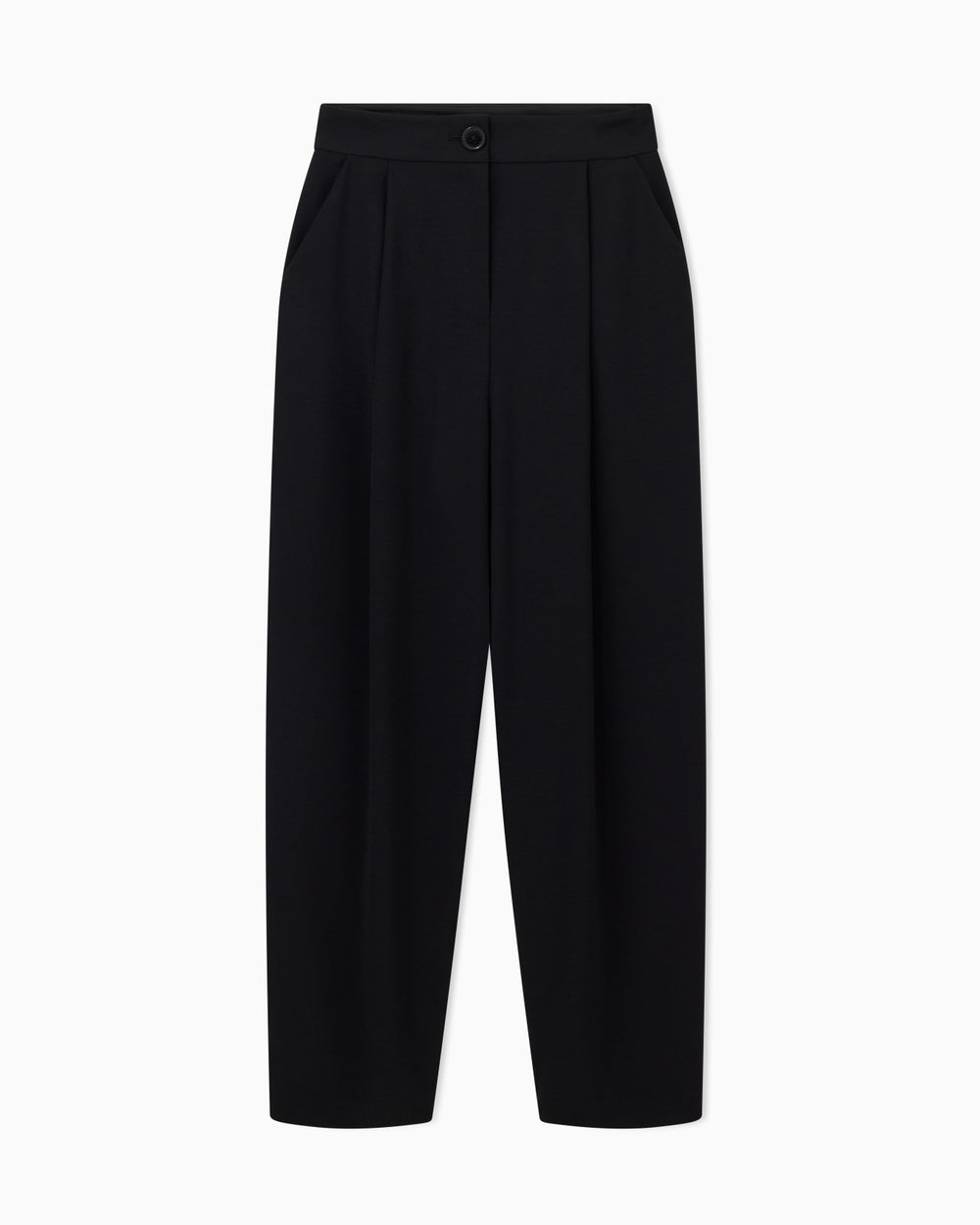 Pantalone donna Armani Exchange A|X pinces taglio balloon