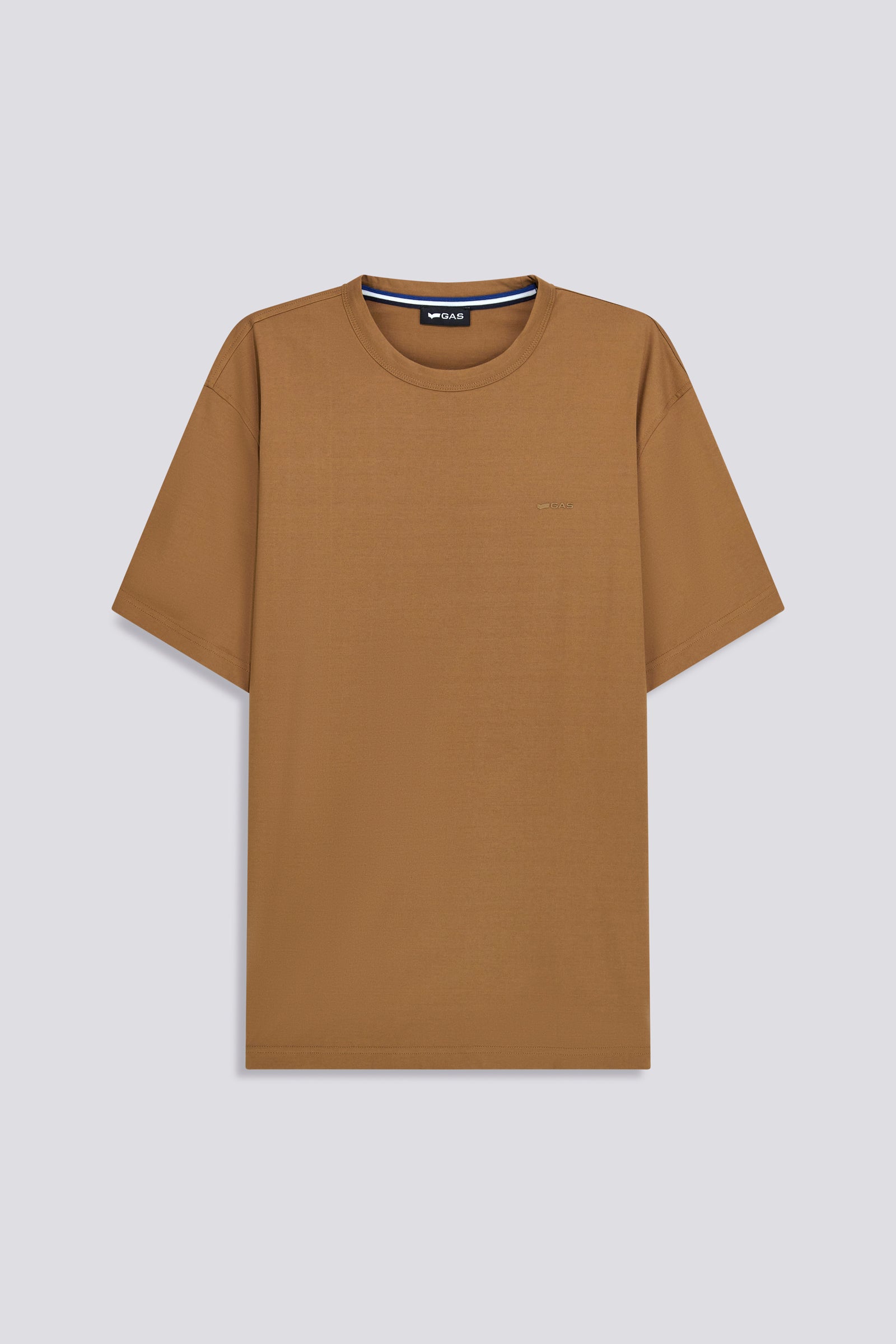 T-shirt GAS uomo Dharis cotone nastro laterale