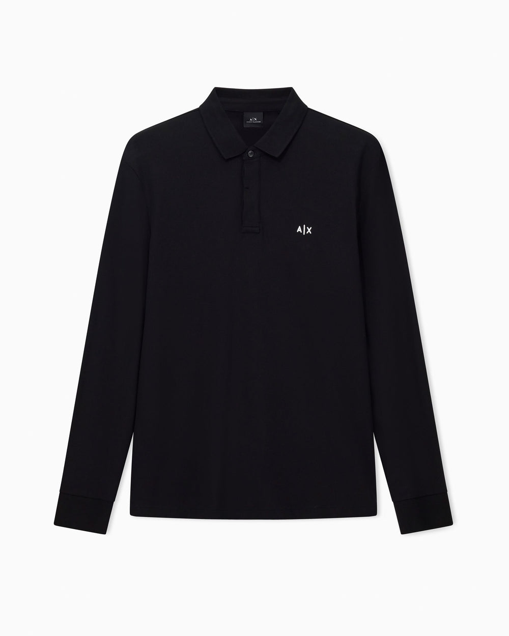 Polo uomo Armani Exchange cotone stretch logo