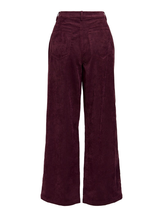 Pantaloni VILA donna tessuto taglio dritto