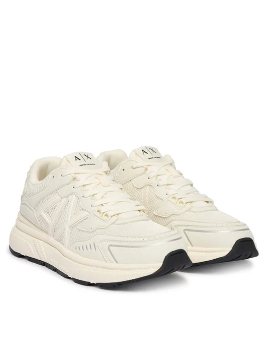 Sneaker uomo A|X lacci logo laterale suola gomma