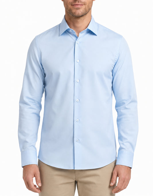 Camicia uomo MARKUP manica lunga collo francese