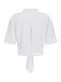 Camicia Guess Jeans donna cropped cotone